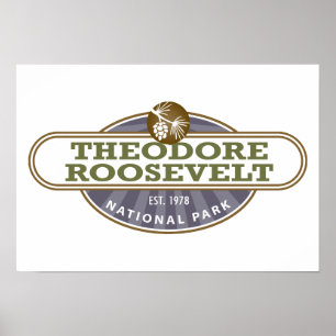 Affiche Parc national de Theodore Roosevelt