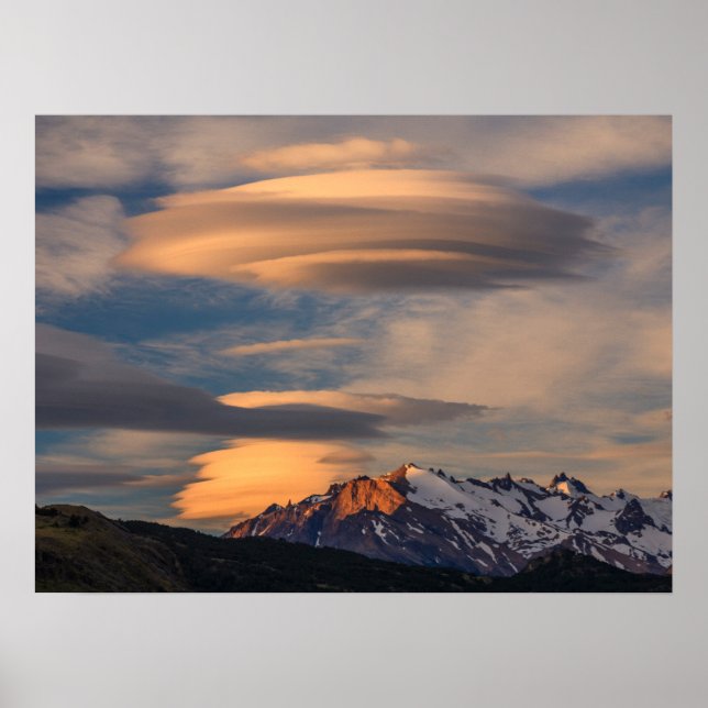 Affiche Parc national de Torres del Paine, Chili (Devant)