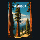 Affiche Parc national de Travel Sequoia<br><div class="desc">Affiche du parc national de Sequoia Travel</div>