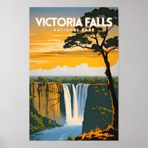 Affiche Parc national de Victoria Falls