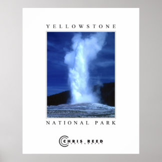 Affiche Parc national de Yellowstone