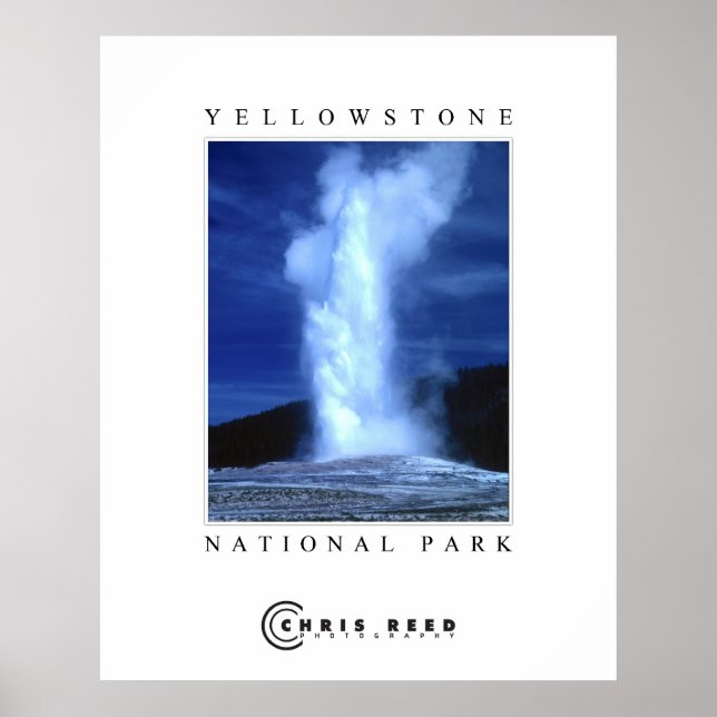 Affiche Parc national de Yellowstone (Devant)