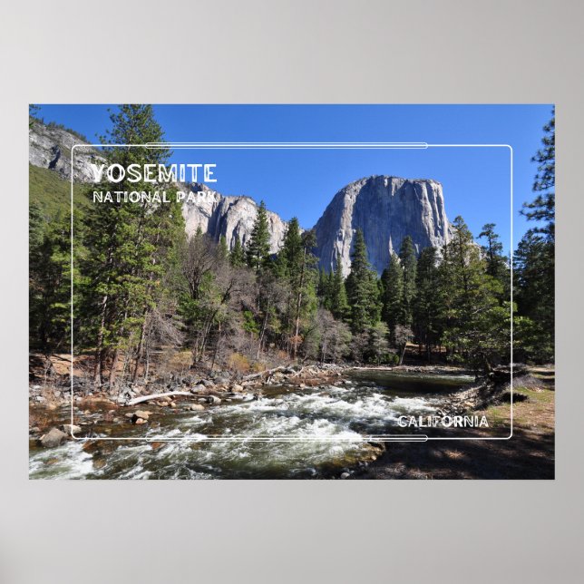 Affiche Parc national de Yosemite (Devant)