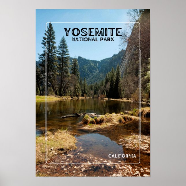 Affiche Parc national de Yosemite (Devant)