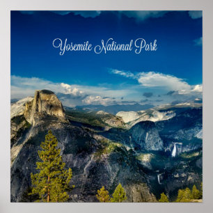 Affiche Parc national de Yosemite
