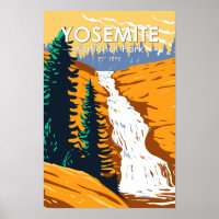 Parc national de Yosemite Chutes Chilnualna Califo