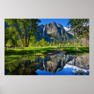 Affiche Parc national de Yosemite Falls   Yosemite