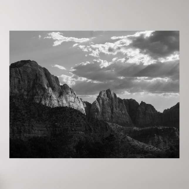 Affiche Parc national de Zion (Devant)