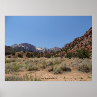 Affiche Parc national de Zion