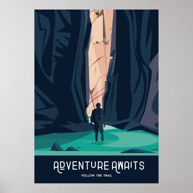 Affiche Parc national de Zion (Devant)