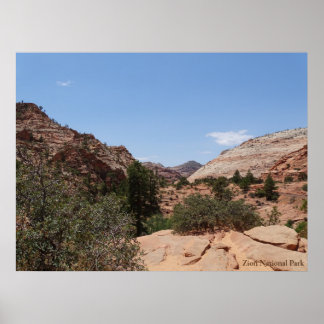 Affiche Parc national de Zion