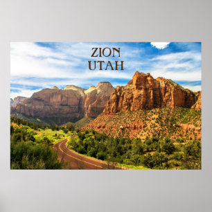 Affiche Parc national de Zion - Utah