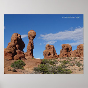 Affiche Parc national des Arches
