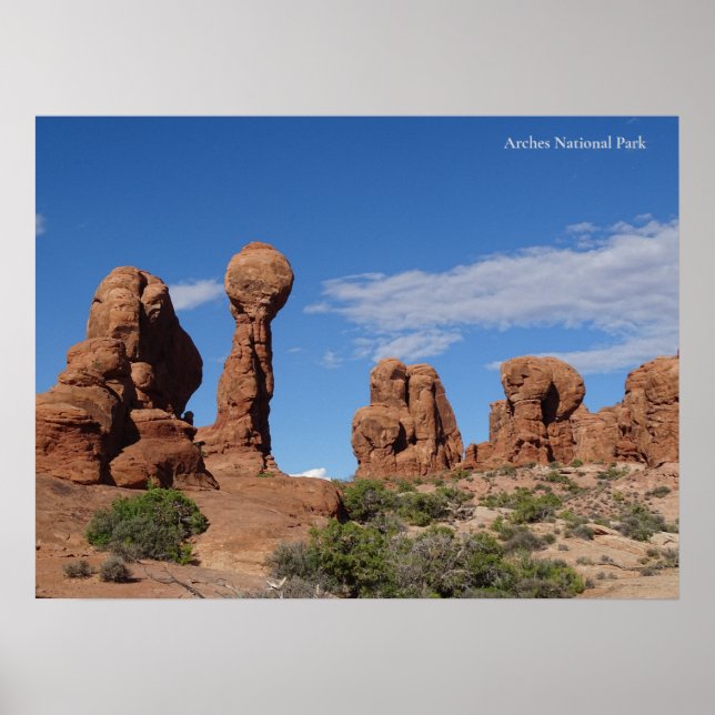 Affiche Parc national des Arches (Devant)