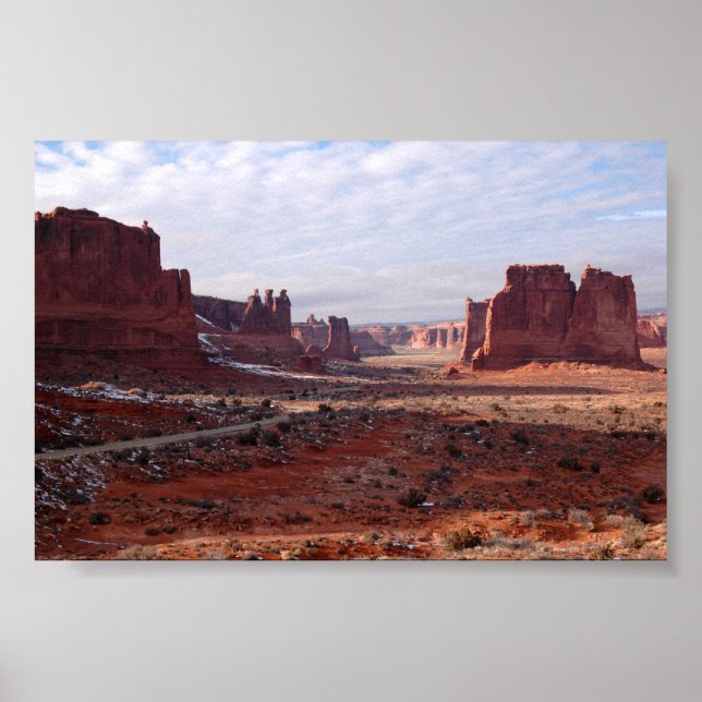 Affiche Parc national des Arches (Devant)