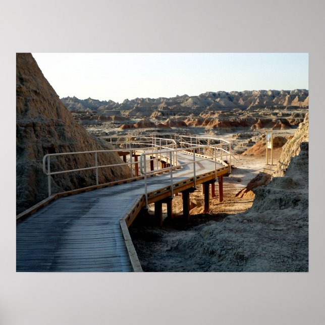 Affiche Parc national des Badlands (Devant)