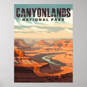 Affiche Parc national des Canyonlands