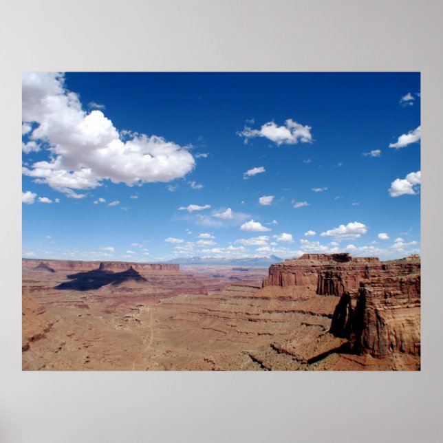 Affiche Parc national des Canyons Photo Pittoresque (Devant)