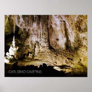 Affiche Parc national des Cavernes Carlsbad