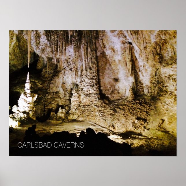 Affiche Parc national des Cavernes Carlsbad (Devant)