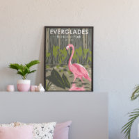 Parc national des Everglades Floride Flamant rose 