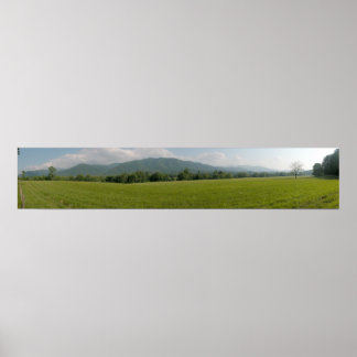Affiche Parc national des Great Smokey Mountains Panorama