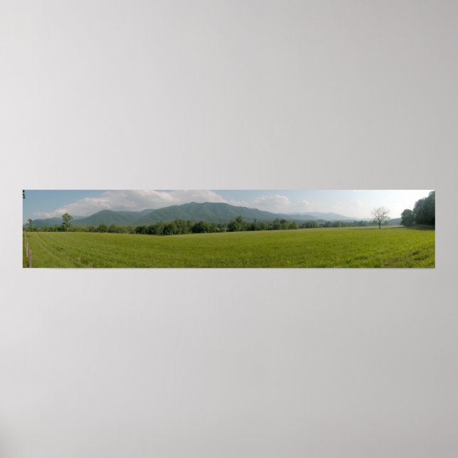 Affiche Parc national des Great Smokey Mountains Panorama  (Devant)