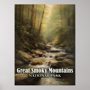 Affiche Parc national des Great Smoky Mountains