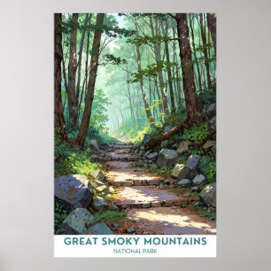 Affiche Parc national des Great Smoky Mountains