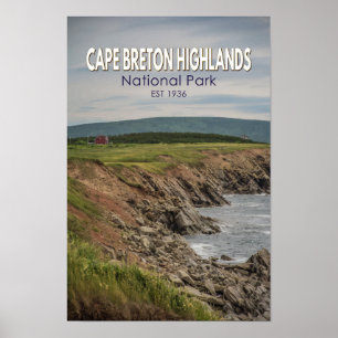 Affiche Parc national des Hautes-Terres-du-Cap-Breton Cana