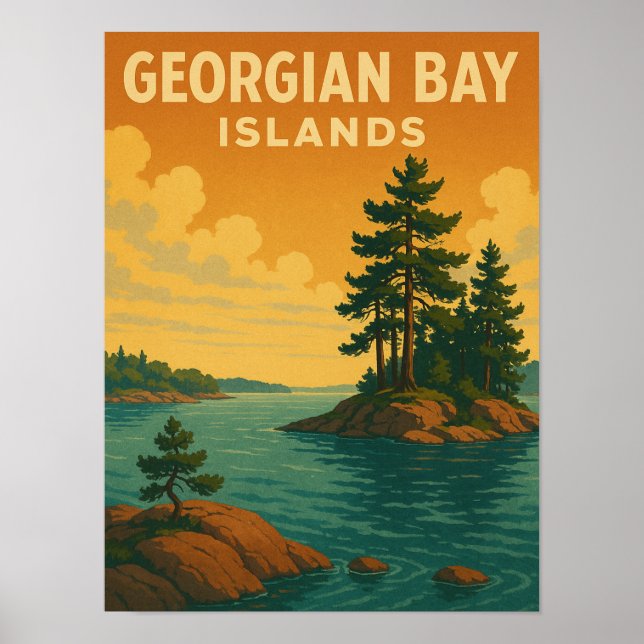 Affiche Parc national des Îles de la Baie Georgienne (Devant)