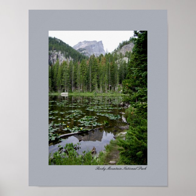 Affiche Parc national des Rocheuses (Devant)
