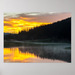 Affiche Parc national des Rocheuses Colorado