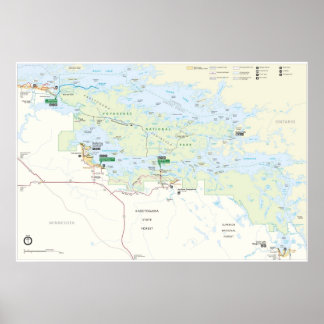 Affiche Parc national des Voyageurs