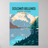Parc national Dolomiti Bellunesi Italie Vintage