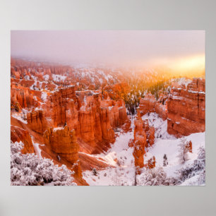 Affiche Parc national du Bryce Canyon