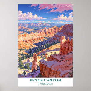 Affiche Parc national du Bryce Canyon