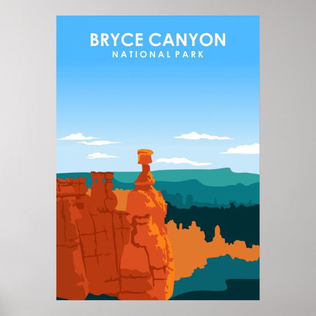 Affiche Parc national du Bryce Canyon (Devant)