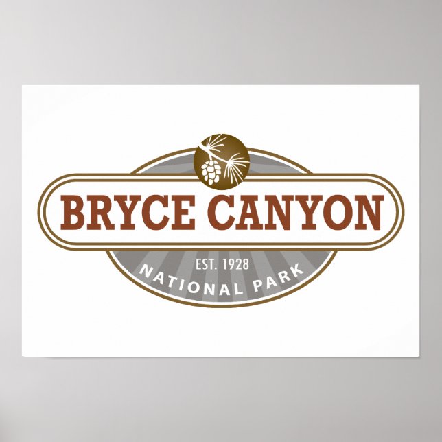 Affiche Parc national du Bryce Canyon Utah (Devant)