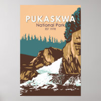 Parc national du Canada Pukaskwa Art Vintage