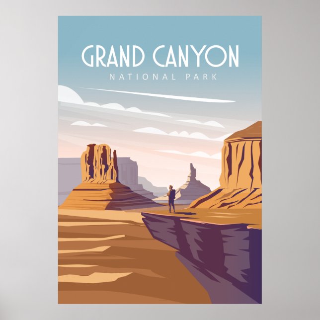 Affiche Parc national du Grand Canyon États-Unis (Devant)