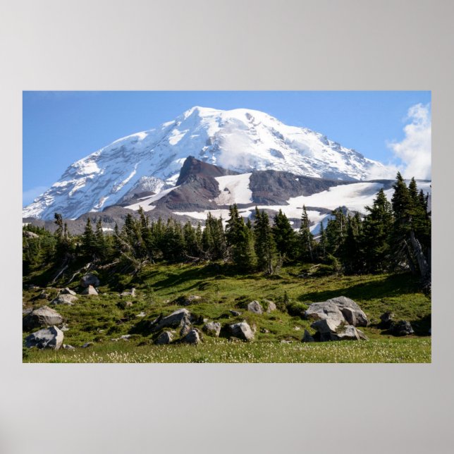 Affiche Parc national du mont Rainier, WA. Spray Park (Devant)
