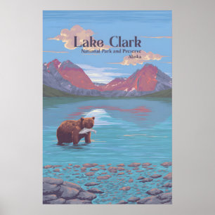 Affiche Parc national et réserve nationale de Lake Clark :