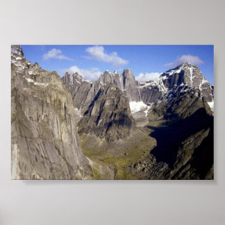 Affiche Parc national Nahanni, Territoires du Nord-Ouest