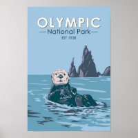 Parc national olympique Louter de mer Vintage
