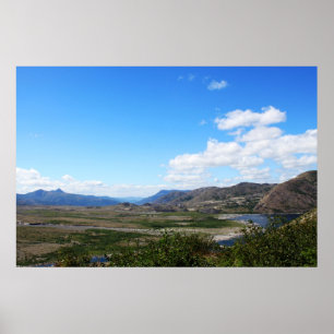 Affiche Parc national olympique, photographie de paysage