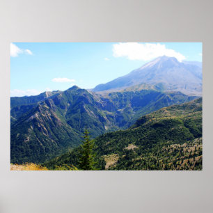 Affiche Parc national olympique, photographie de paysage