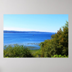 Affiche Parc national olympique, photographie de paysage