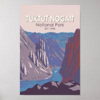 Parc national Tuktut Nogait Canada Vintage Voyage