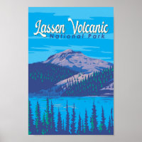 Parc national volcanique de Lassen Illustration Vo